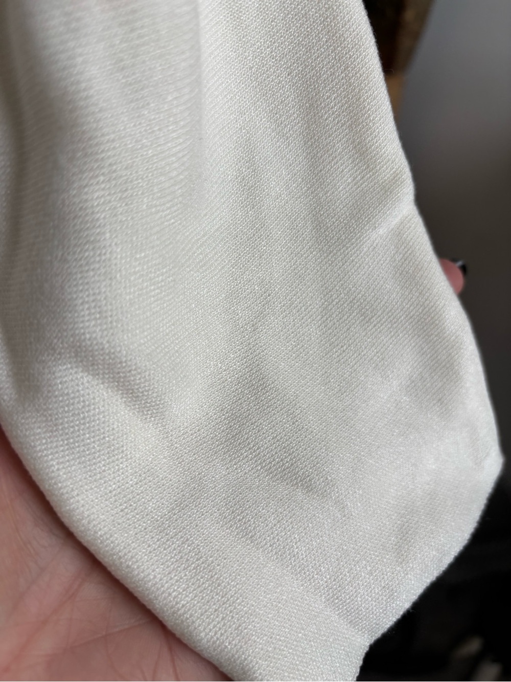 ZARA Off-White Longline Knit Dress - Picture 5 of 8
